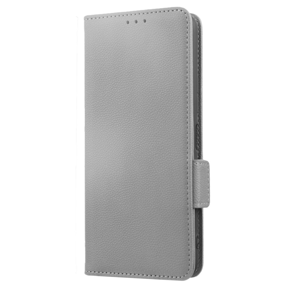 Tárcás könyv tok a Vivo X80 Lite-hoz - szürke