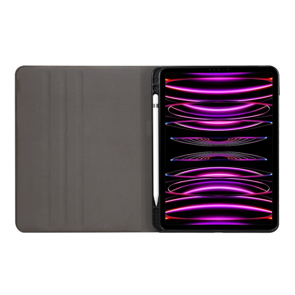 Patte intelligens záró tok iPad Pro 11 (2020/21/22) - színes fa