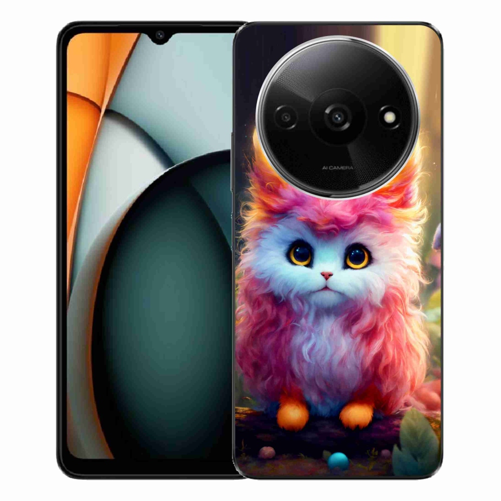 Gél borítás mmCase a Xiaomi Redmi A3-hoz - aranyos cica 5