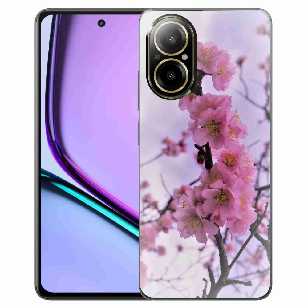 Gél borító mmCase a Realme C67 készülékhez - virágok 7