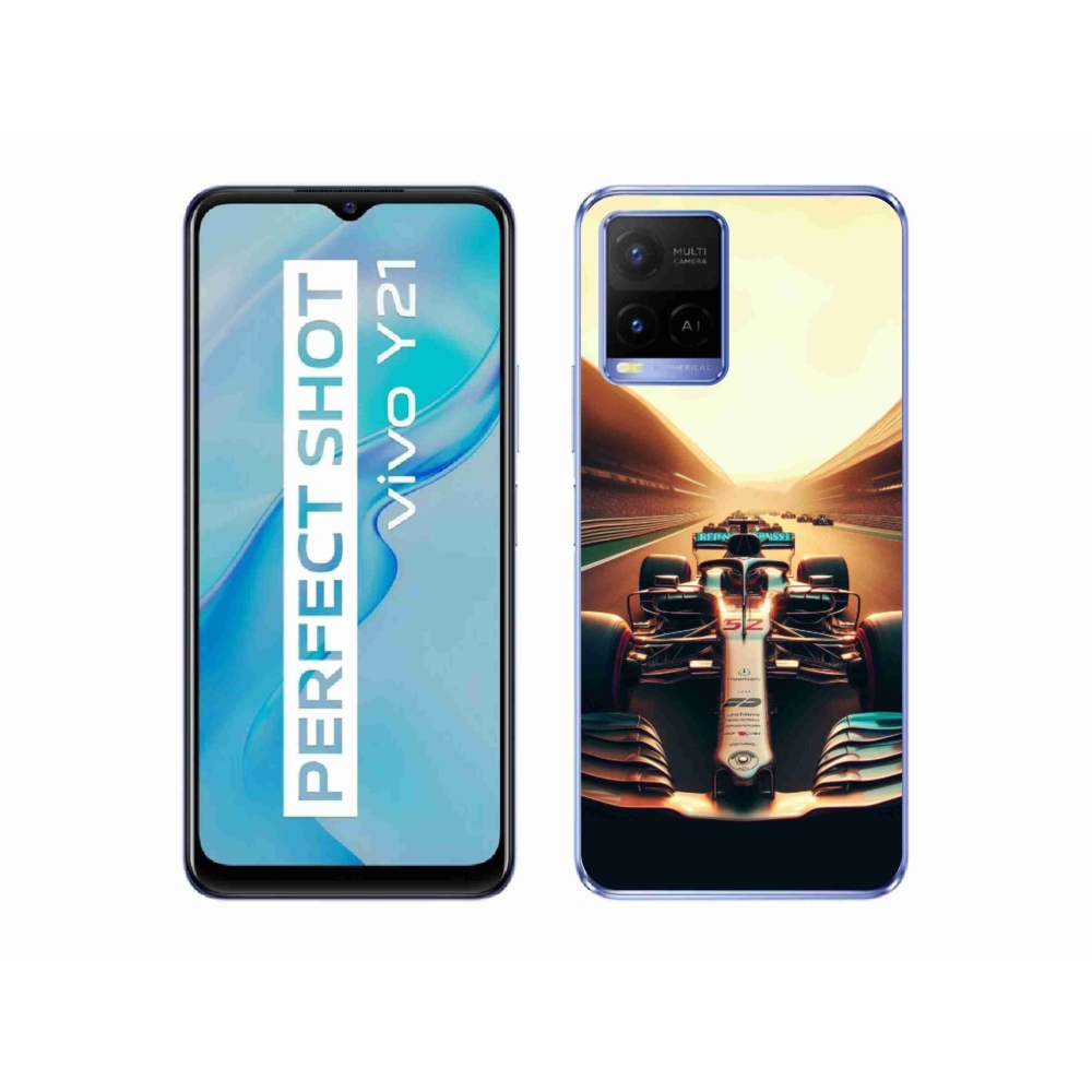 Zselés borítás mmCase a Vivo Y21/Y21s/Y33s készülékhez - formula 1