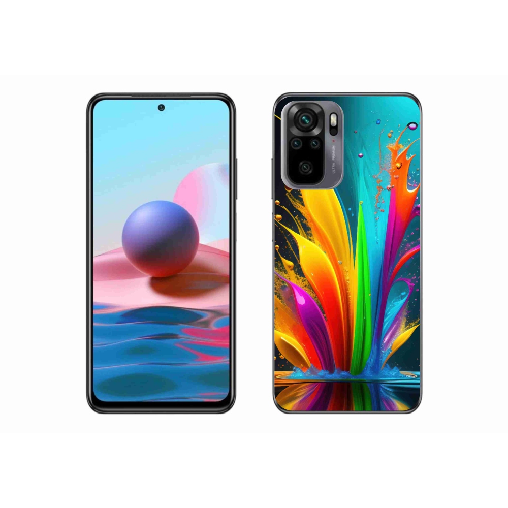 Gél borítás mmCase a Xiaomi Poco M5s készülékhez - absztrakt motívum 1