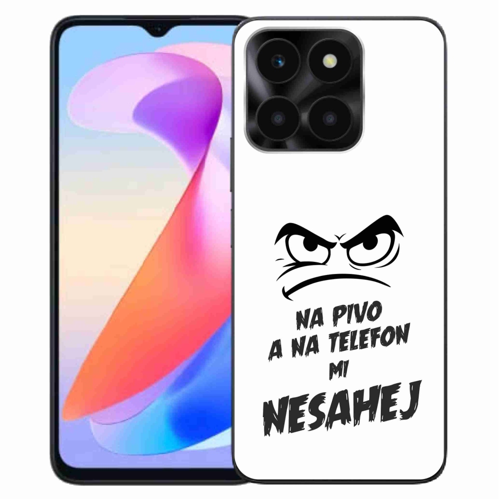 Gél borítás mmCase a Honor X6a számára - sör motívum 2 fehér háttér