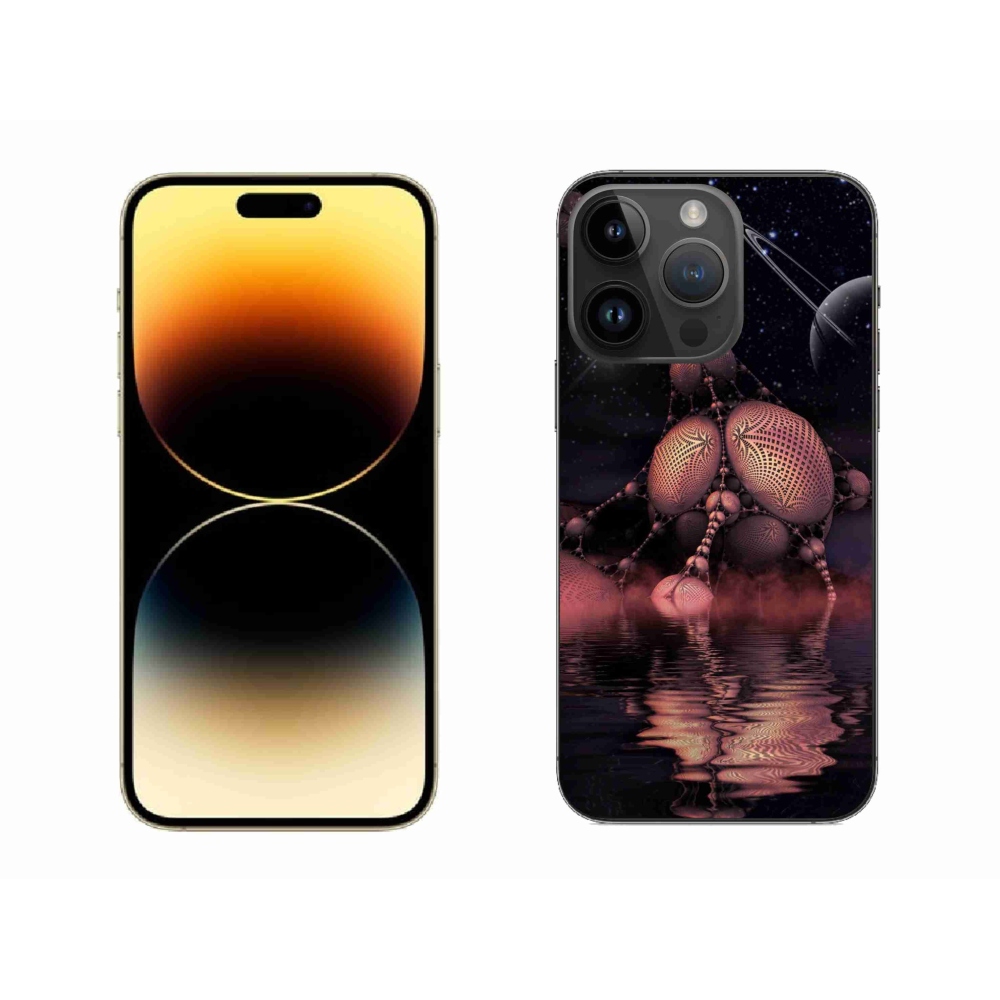 Gél borítás mmCase iPhone 14 Pro Max készülékhez - absztrakt motívum 19