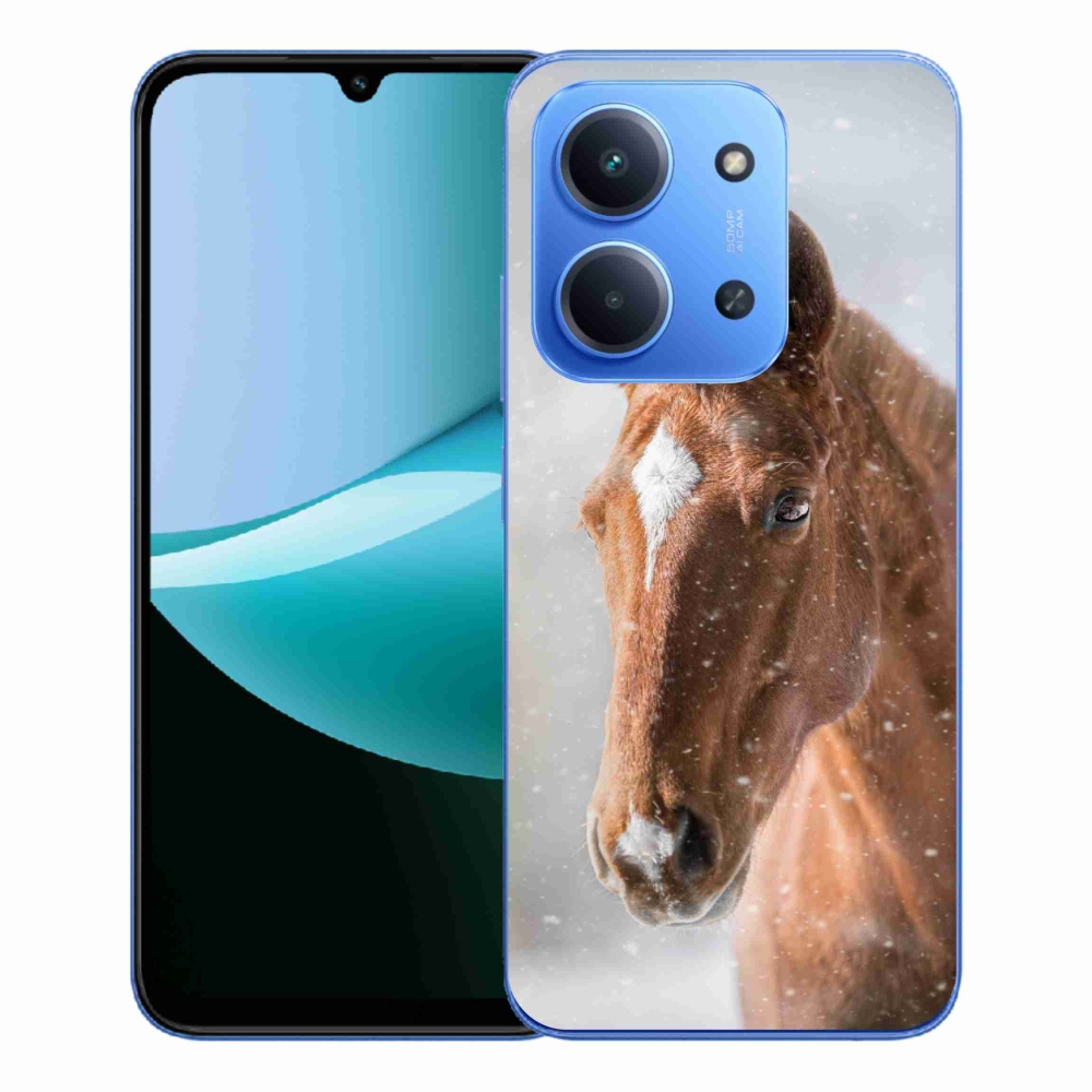 Gél borítás mmCase a Xiaomi Redmi 15C 4G/5G (173mm) - barna ló 2