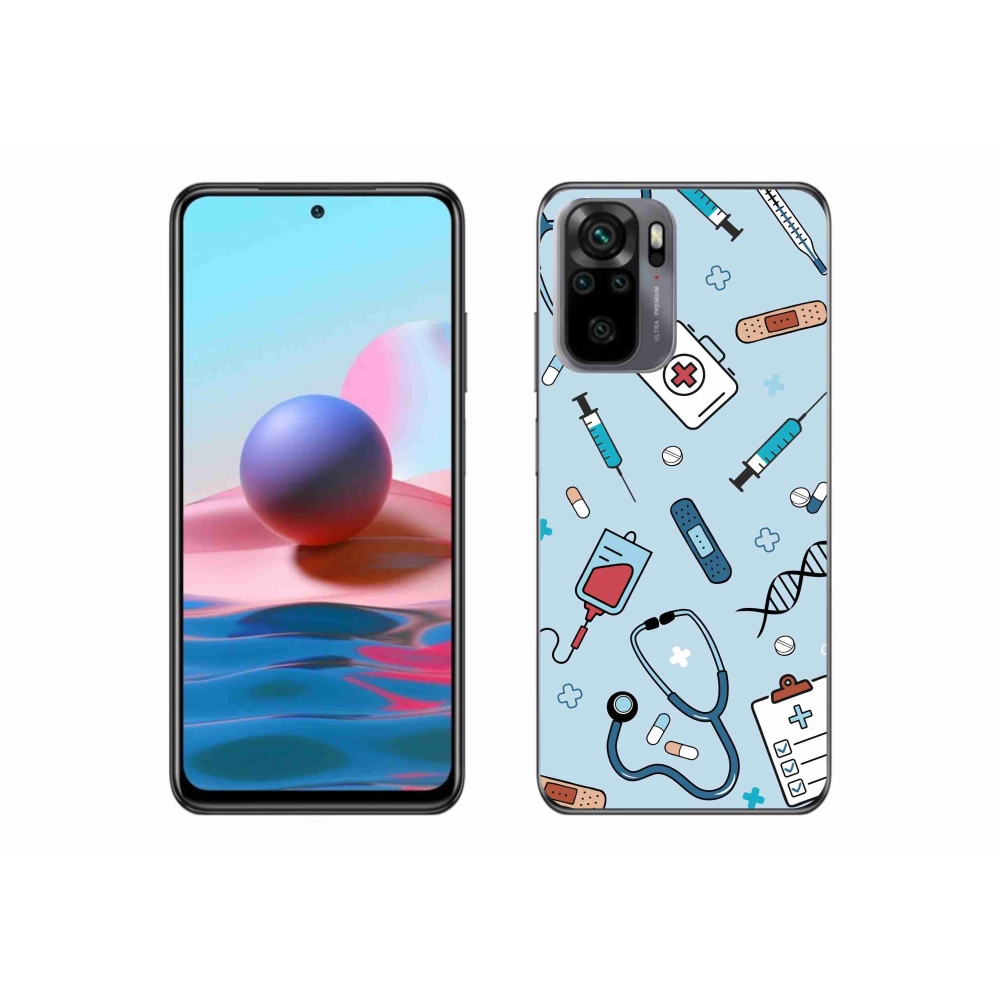 Gél borítás mmCase a Xiaomi Redmi Note 10 4G-hez - egészség 1