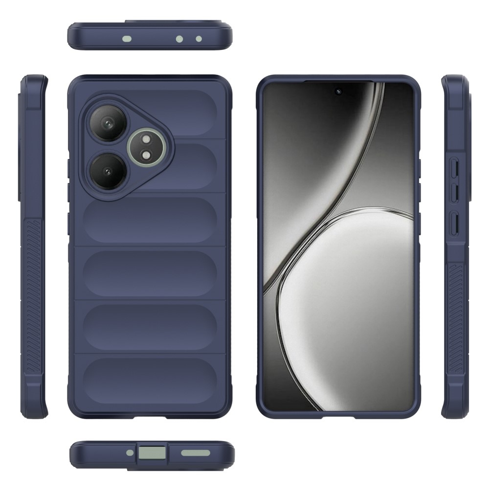 Rugg tartós zselés tok Realme GT 6 5G/ GT 6T 5G - sötétkék