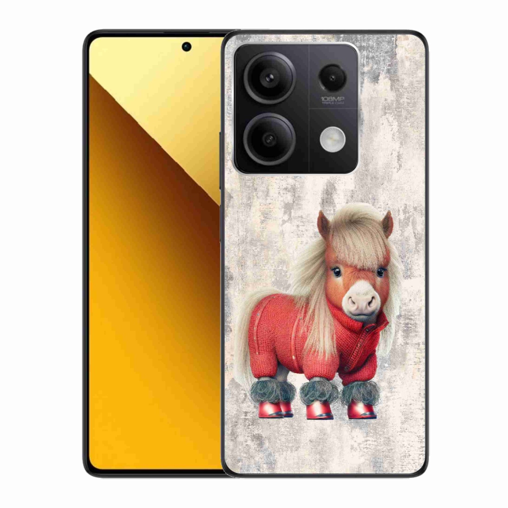 Gél borítás mmCase a Xiaomi Redmi Note 13 5G-hez - póni pulóverben