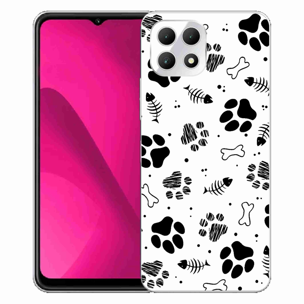 Zselés borítás mmCase a T-Mobile T Phone 2 készülékhez - kutyamancsok 1