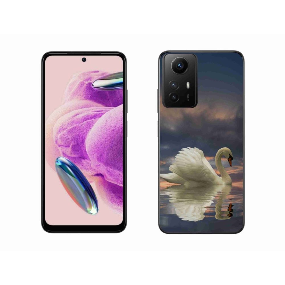 Gél borítás mmCase a Xiaomi Redmi Note 12S-hez - hattyú