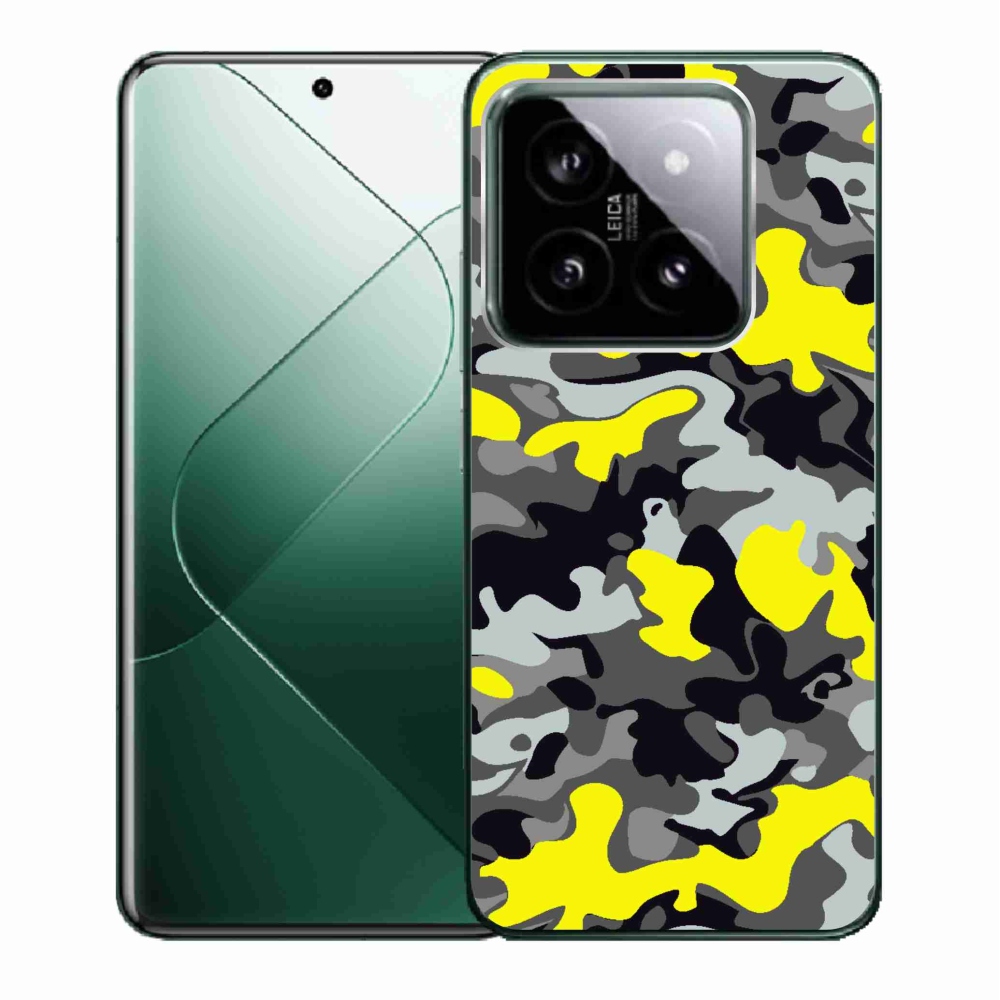 Gél borító mmCase a Xiaomi 14 - terepszínű minta 6