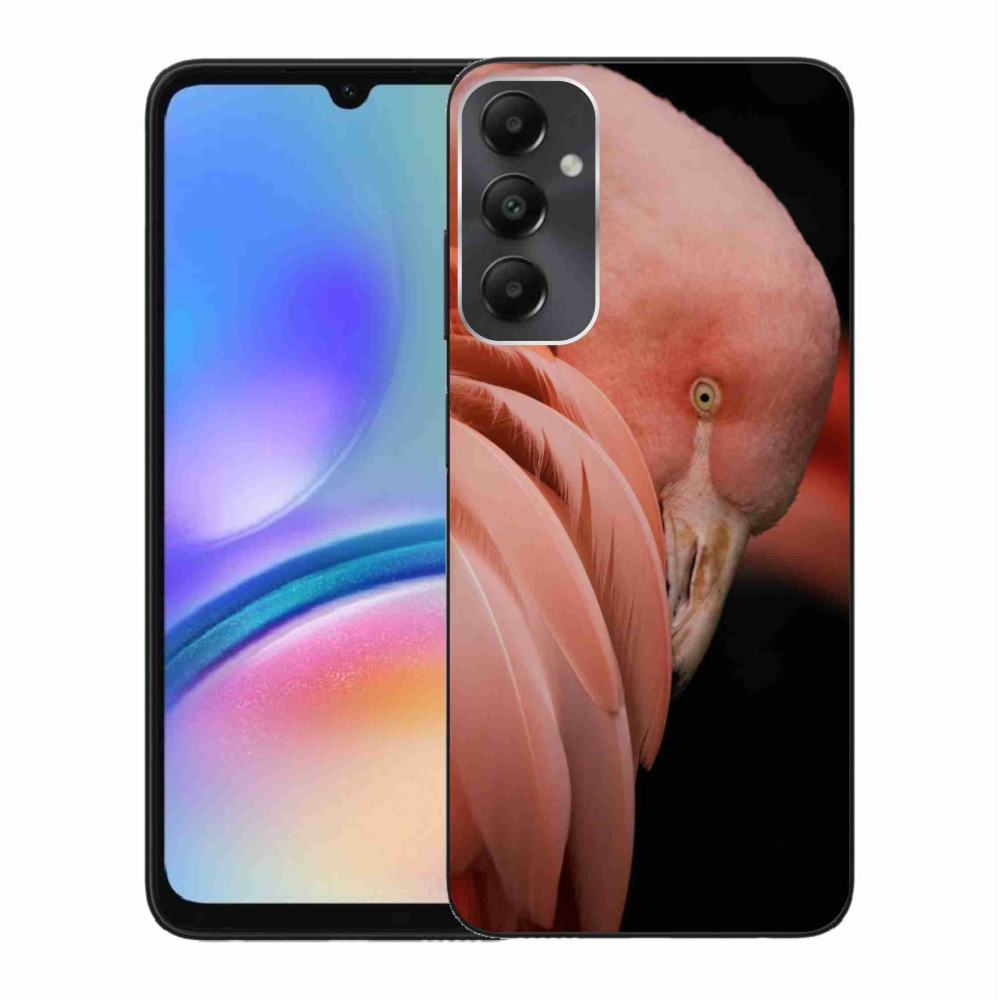 Zselés borítás mmCase Samsung Galaxy A05s készülékhez - flamingó 3