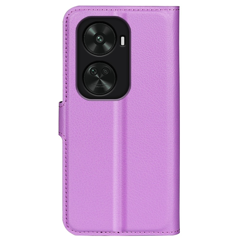 Litchi könyv tok Huawei Nova 12 SE-hez - lila