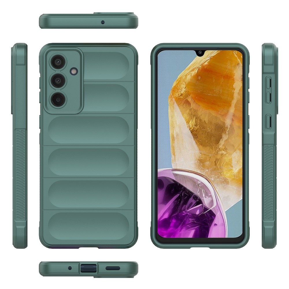 Rugg tartós zselés tok Samsung Galaxy M55 5G - zöld