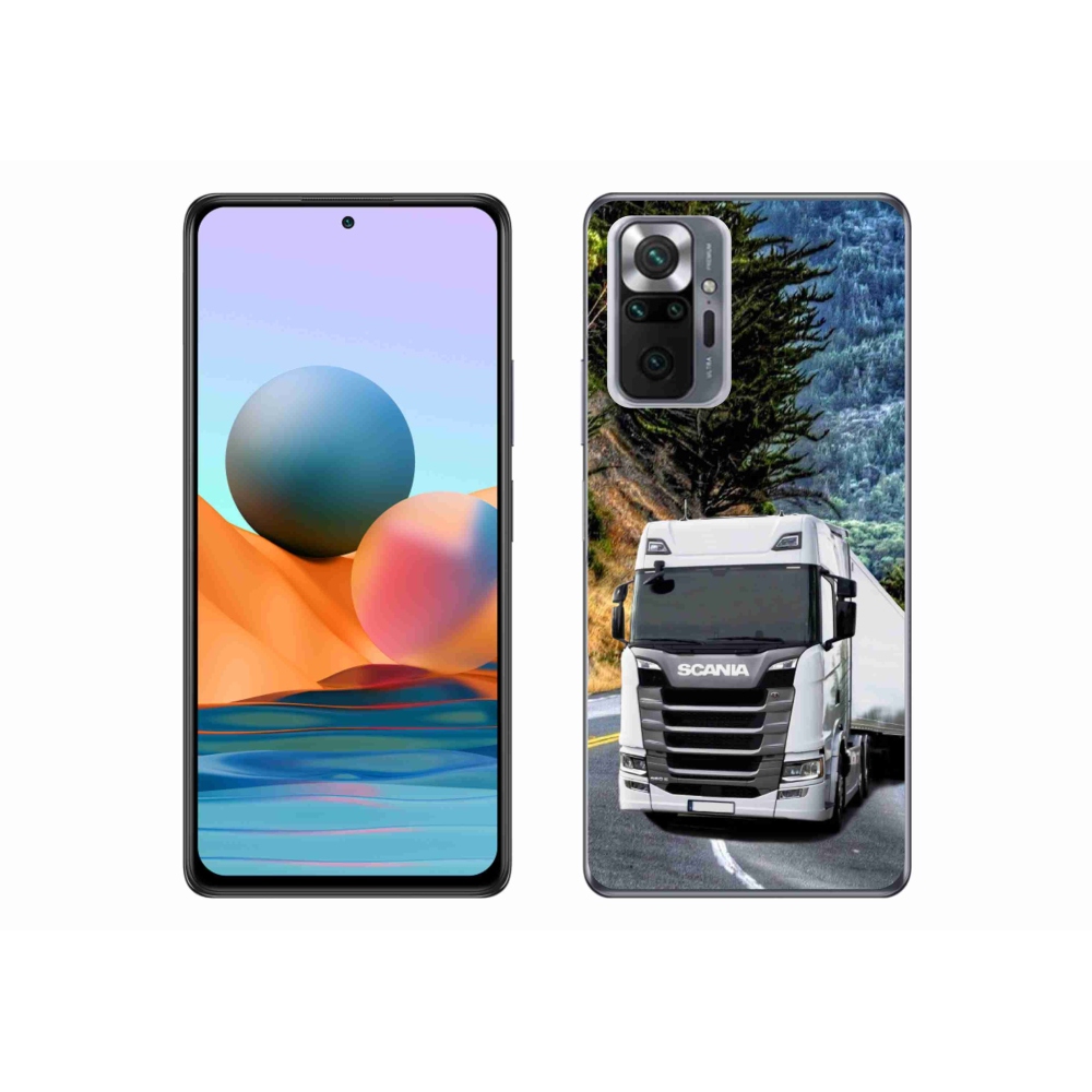 Gél borítás mmCase a Xiaomi Redmi Note 10 Pro készülékhez - teherautó 1