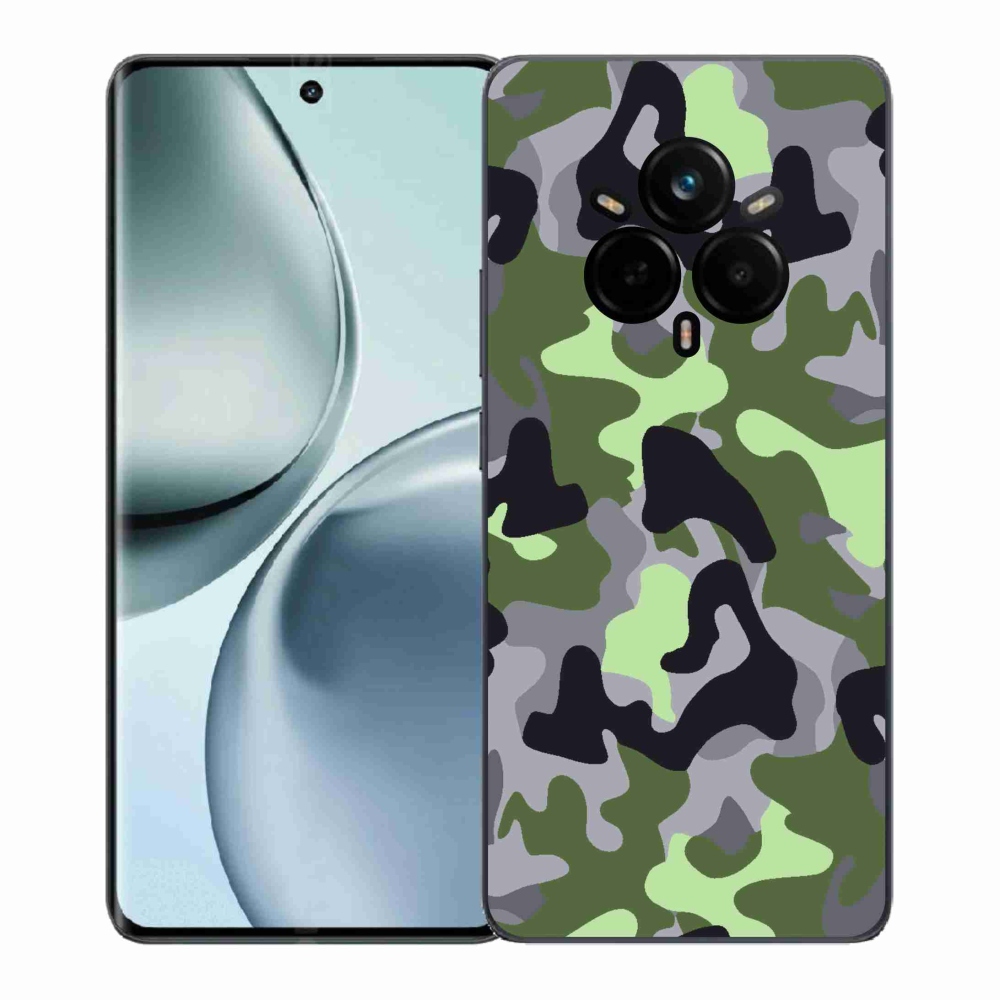 Gél borítás mmCase a Realme 14 Pro 5G számára - álcázó minta 7