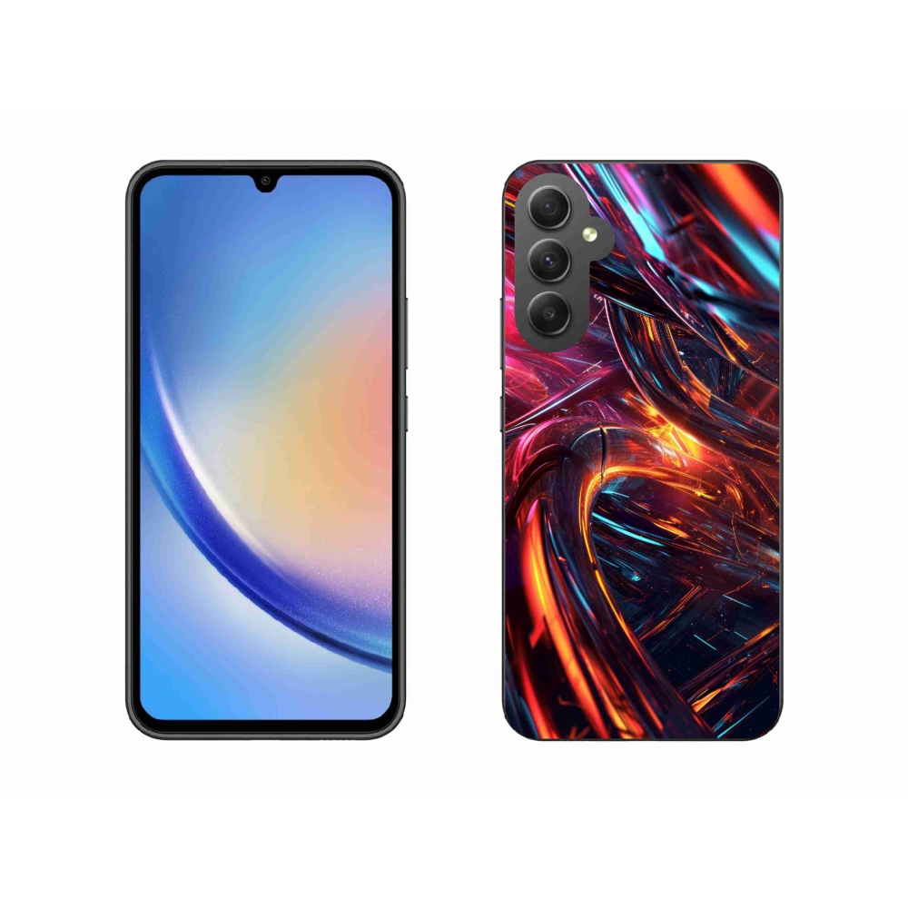 Gél borítás mmCase Samsung Galaxy A34 5G - absztrakt motívum 10