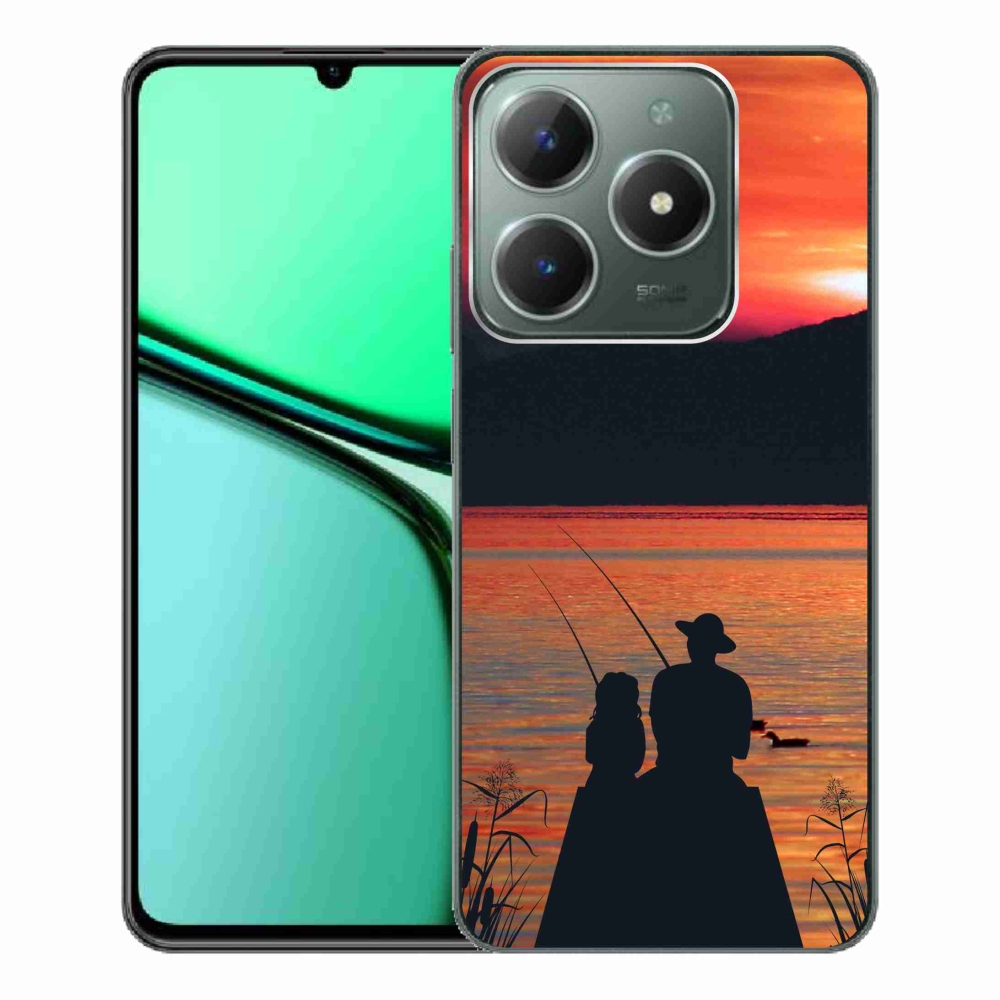 Zselés borítás mmCase a Realme C61 készülékhez - halászat 3