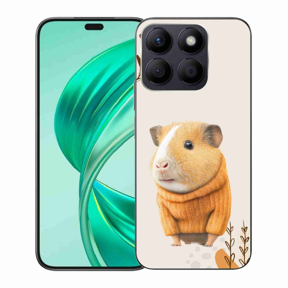 Zselés borítás mmCase a Honor X8b számára - tengerimalac pulóverben