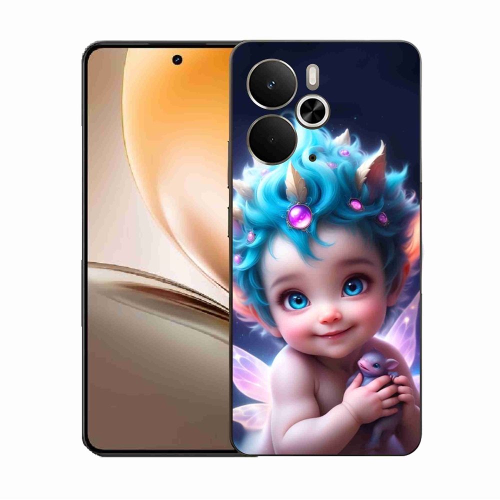 Gél borítás mmCase a Realme 14 5G-hez - baba pillangószárnyakkal