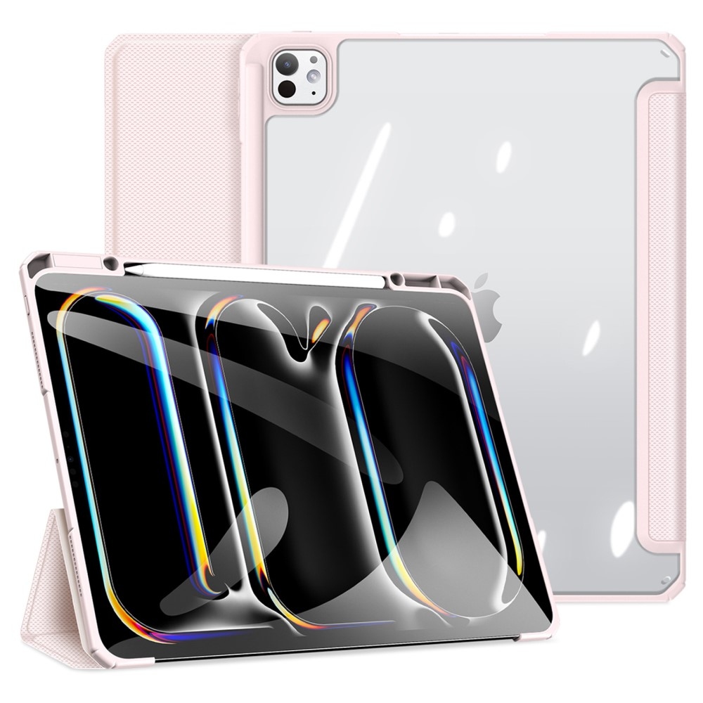 DUX okos tok iPad Pro 13 (2024) - rózsaszín
