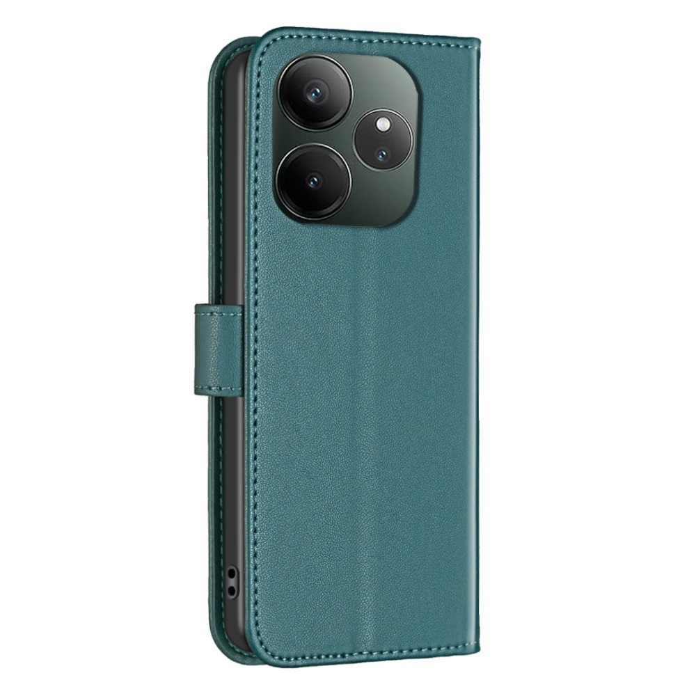 BNF könyvtáska a Realme GT 6 5G/GT 6T 5G készülékhez - zöld