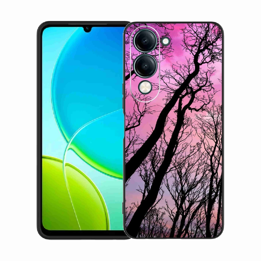 Gélburkolat mmCase a Vivo Y29s 5G-hez - kidőlt fák