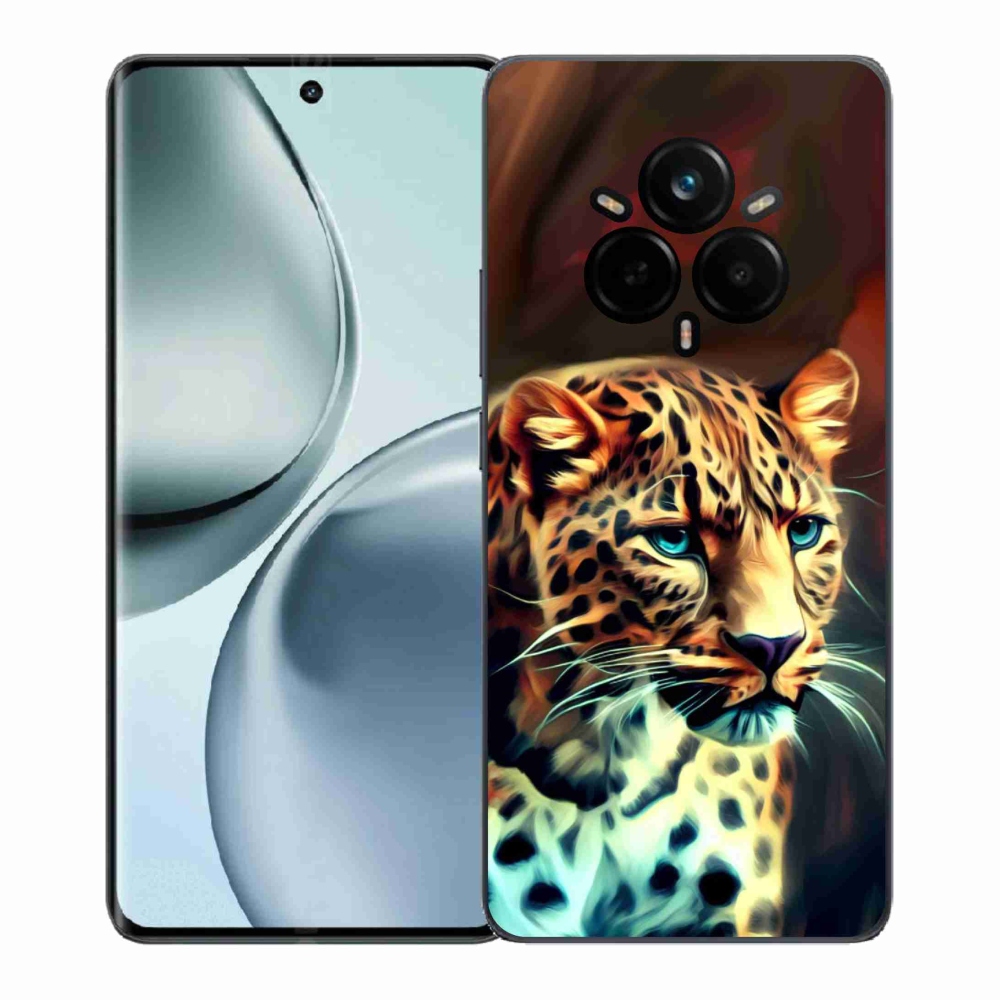 Zselés borítás mmCase a Realme 14 Pro+ 5G készülékhez - leopárd