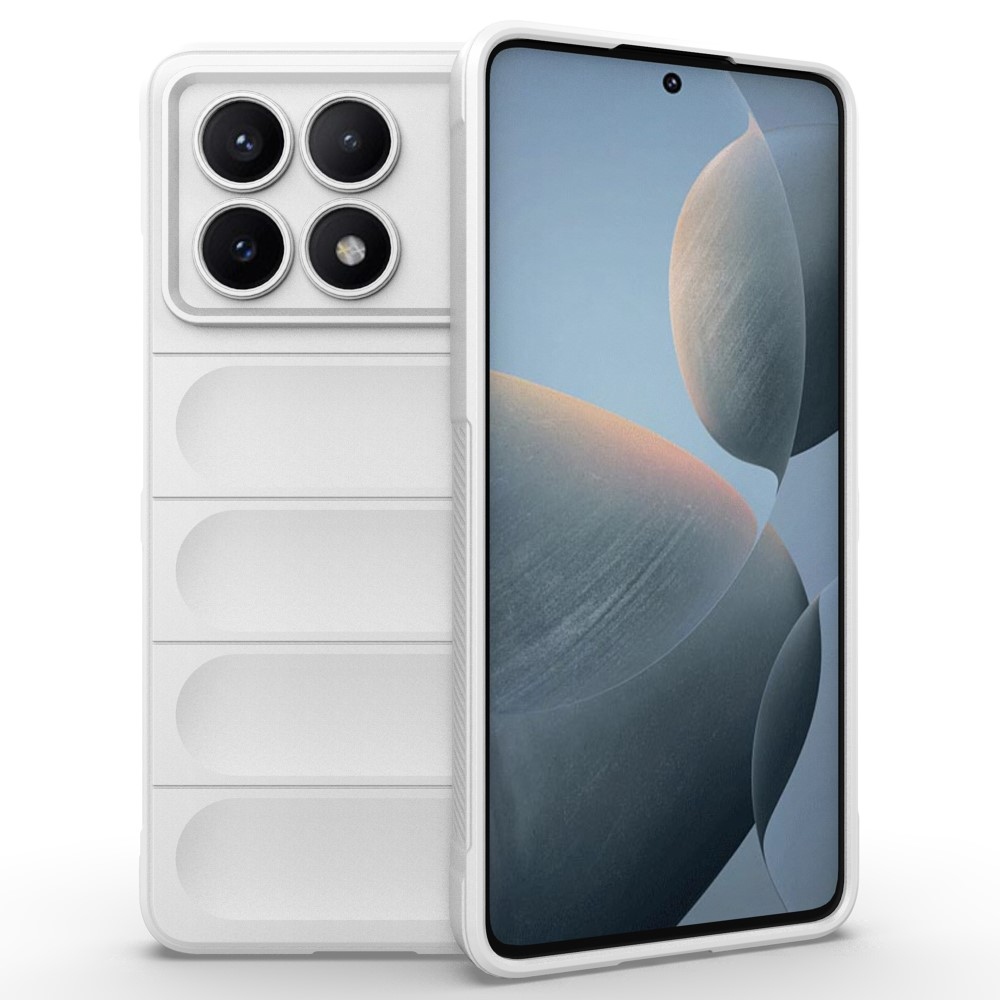 Rugg tartós zselés tok Xiaomi Poco X6 Pro 5G - fehér