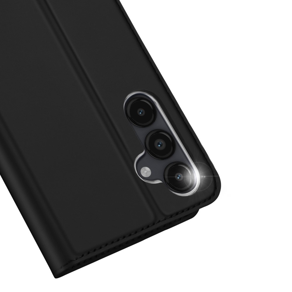 DUX könyvtáska Samsung Galaxy A15 4G/5G készülékhez - fekete