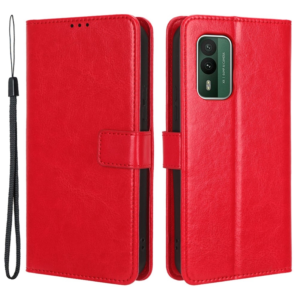 Lókönyv tok a Nokia XR21 készülékhez - piros
