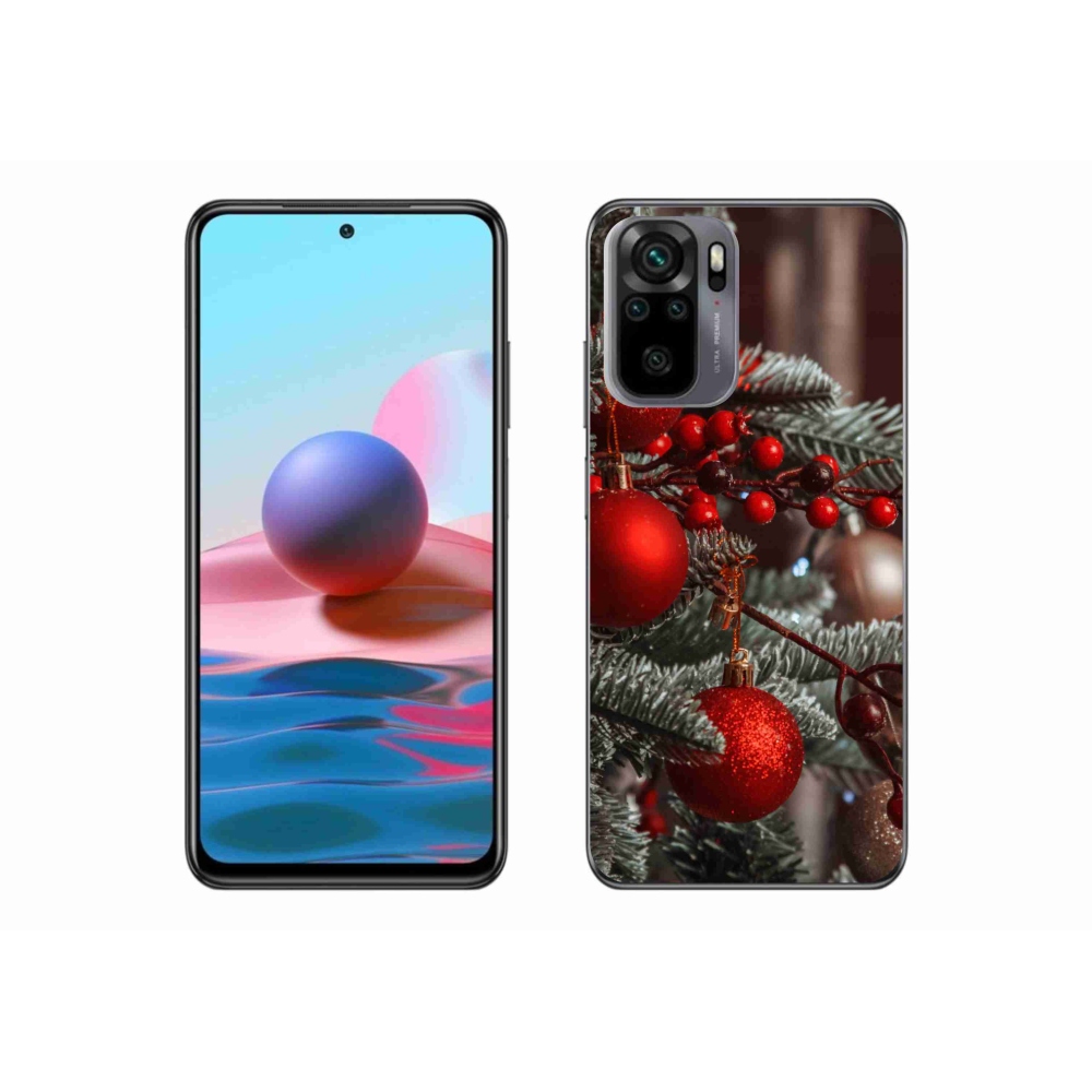 Gél borítás mmCase a Xiaomi Poco M5s számára - karácsonyi dekorációk 2