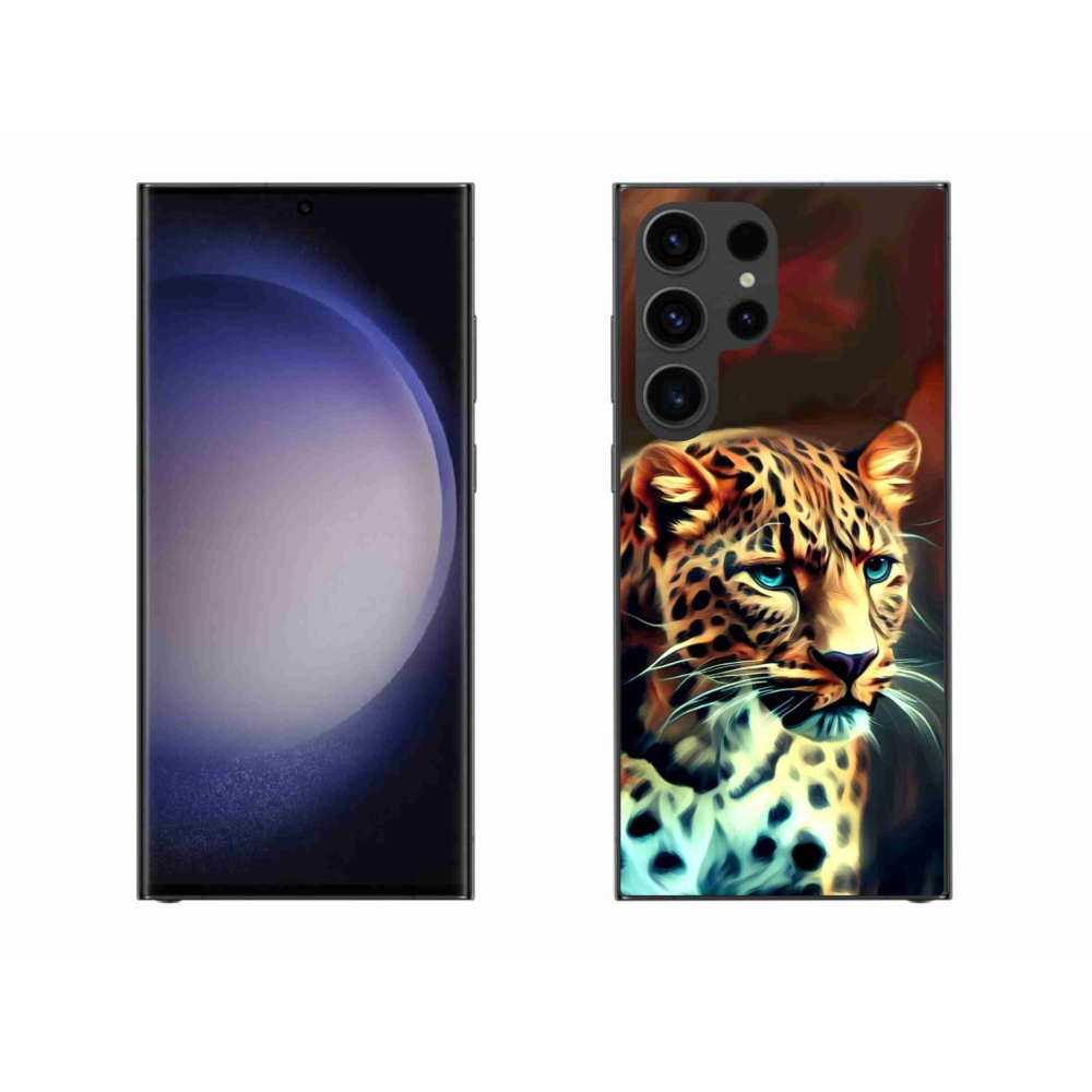 Zselés borítás mmCase Samsung Galaxy S23 Ultra 5G - leopárd