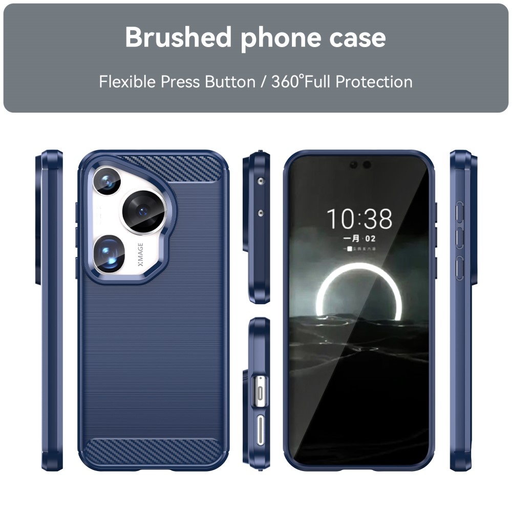 Szénálló zselés tok a Huawei Pura 70 Ultra készülékhez - kék