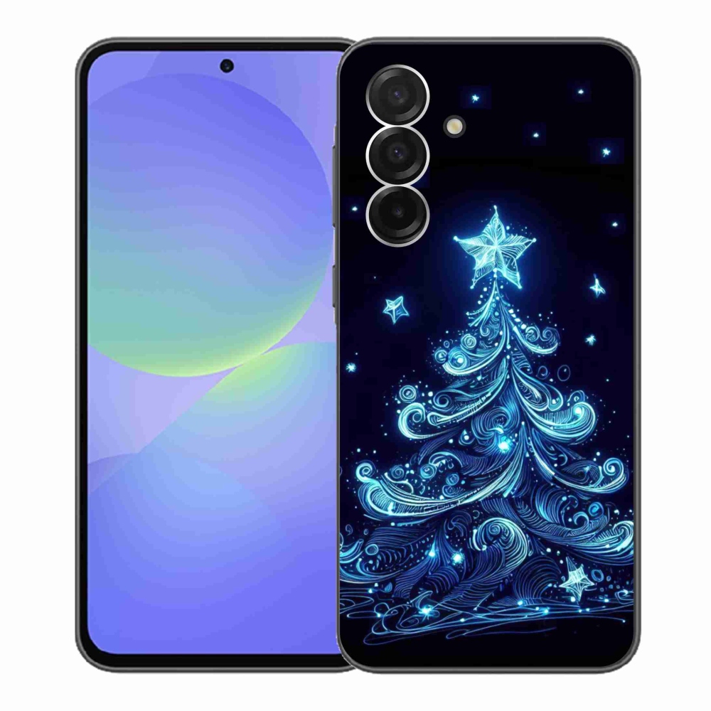 Gél borítás mmCase Samsung Galaxy A36 5G - neon karácsonyfa 4