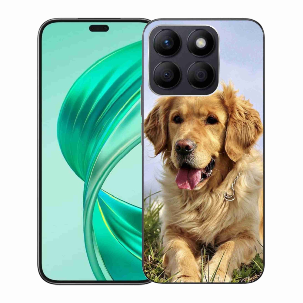 Gél tok mmCase a Honor X8b számára - arany retriever