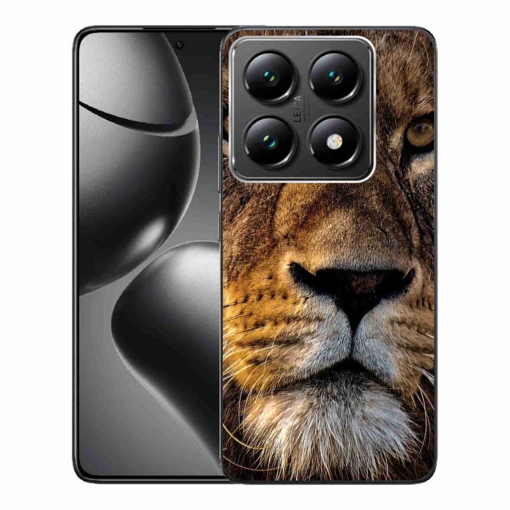 Gél borítás mmCase a Xiaomi 14T Pro számára - oroszlán