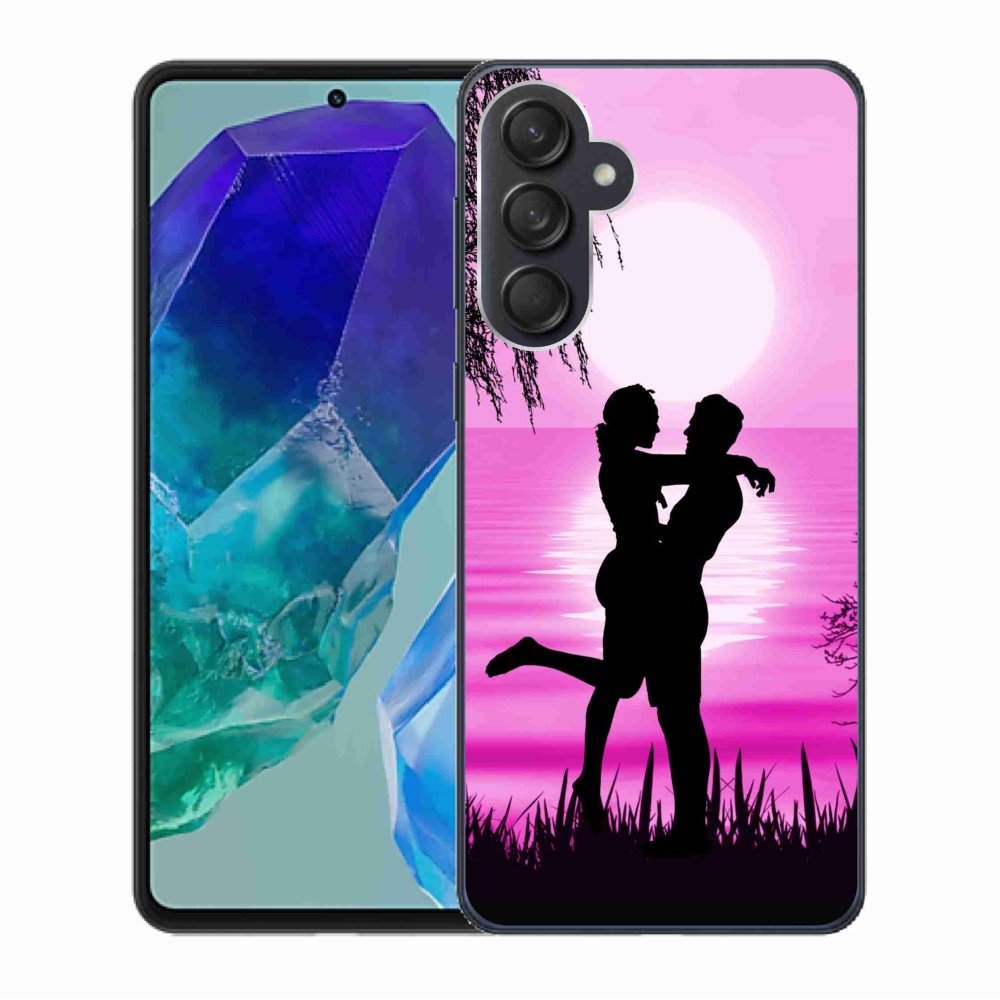 Gél tok mmCase a Samsung Galaxy M55 5G készülékhez - naplemente