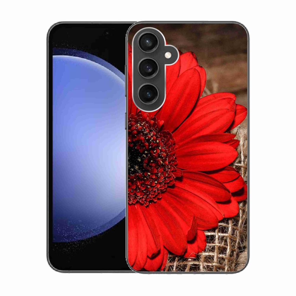 Gél borítás mmCase Samsung Galaxy S23 FE készülékhez - gerbera