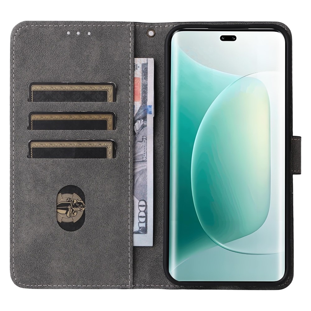 RFID könyvtáska Honor 400-hoz - barna
