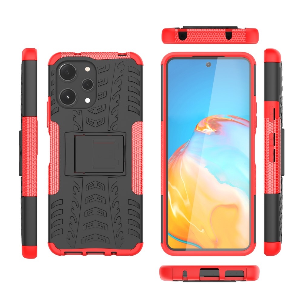 Kick tartós borítás Xiaomi Redmi 12 4G/5G készülékhez - piros