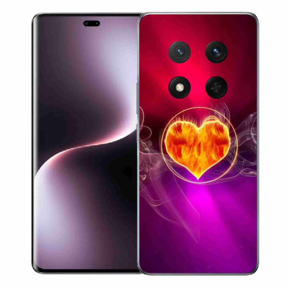 Gél borítás mmCase a Honor Magic 7 Lite 5G számára - Tűz szíve