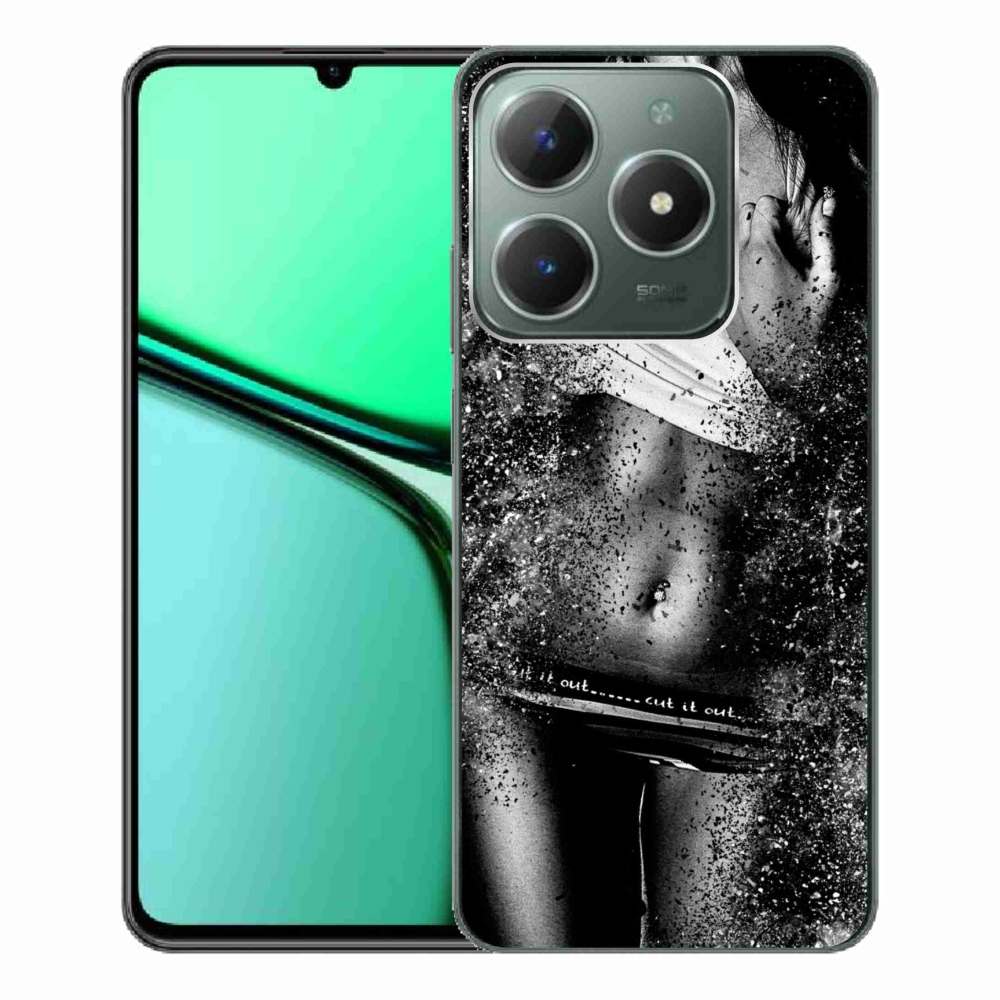 Gél borító mmCase a Realme C61 készülékhez - szexi nő 1