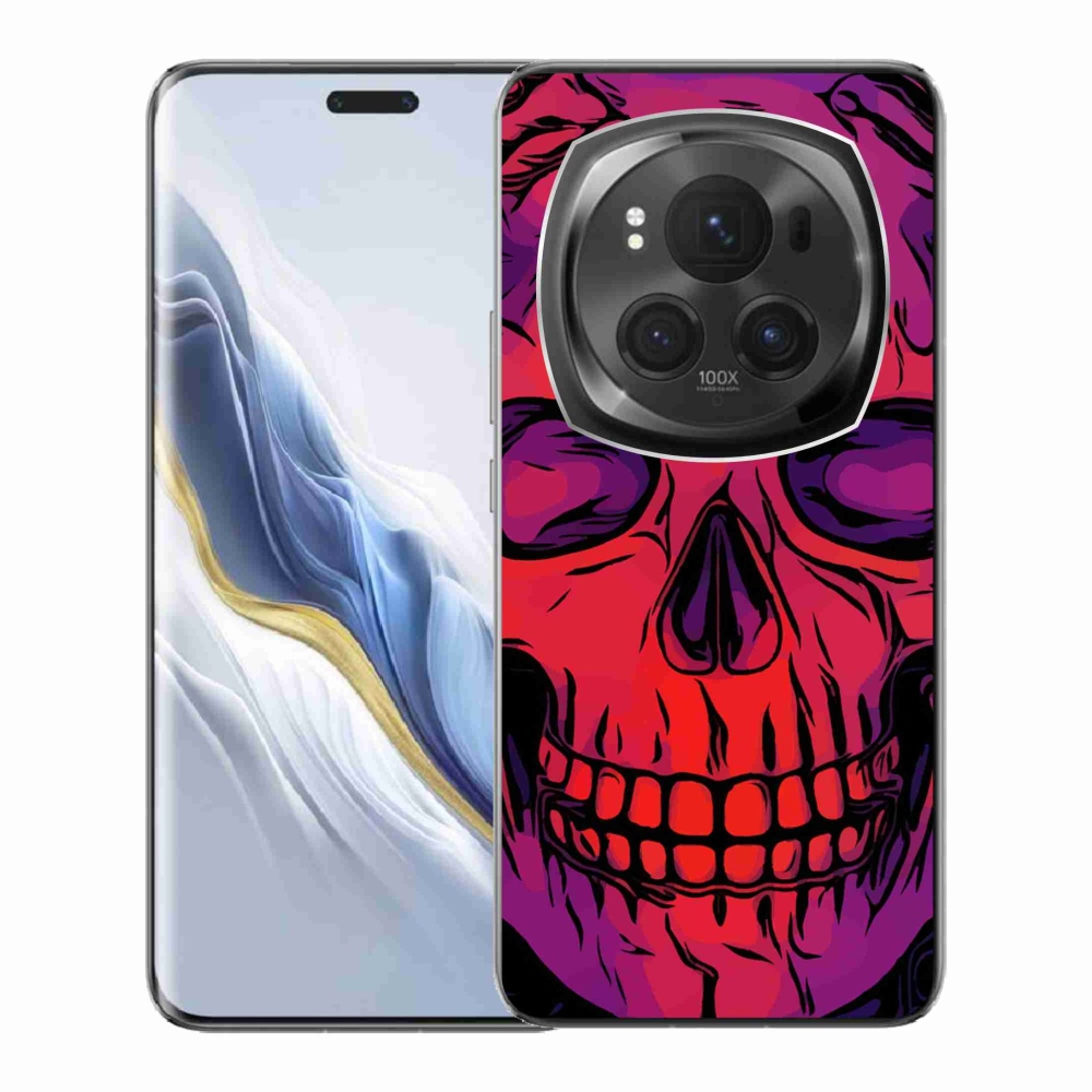 Gél tok mmCase a Honor Magic 6 Pro 5G készülékhez - koponya