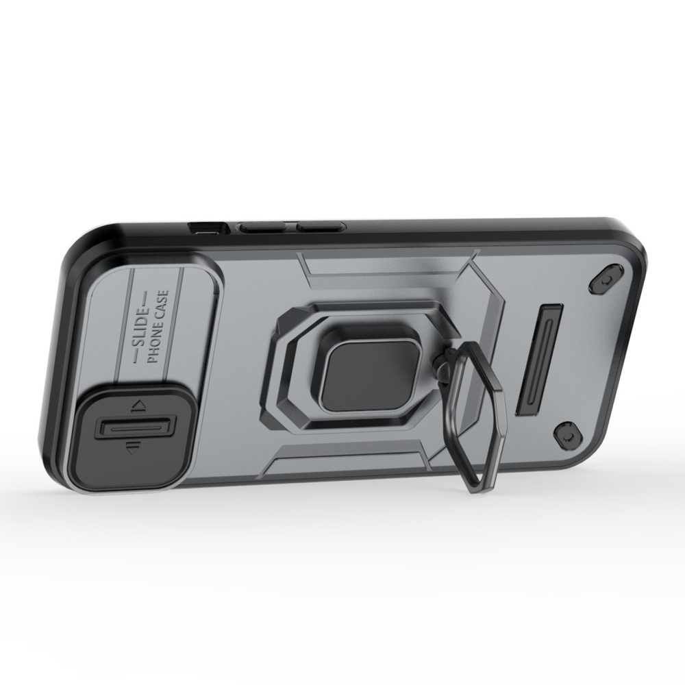 Ütésálló borítás iPhone 15 Plus készülékhez - szürke