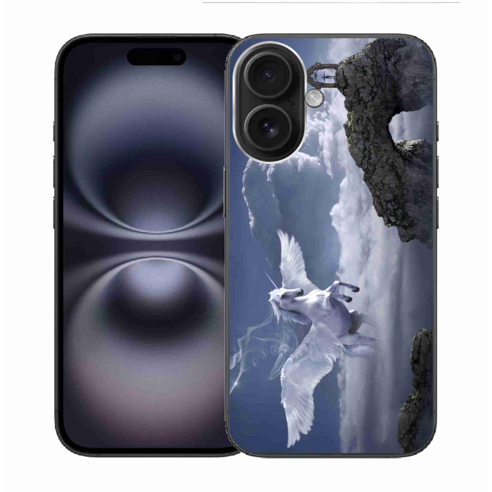 Zselés borítás mmCase iPhone 16 készülékhez - pegazus