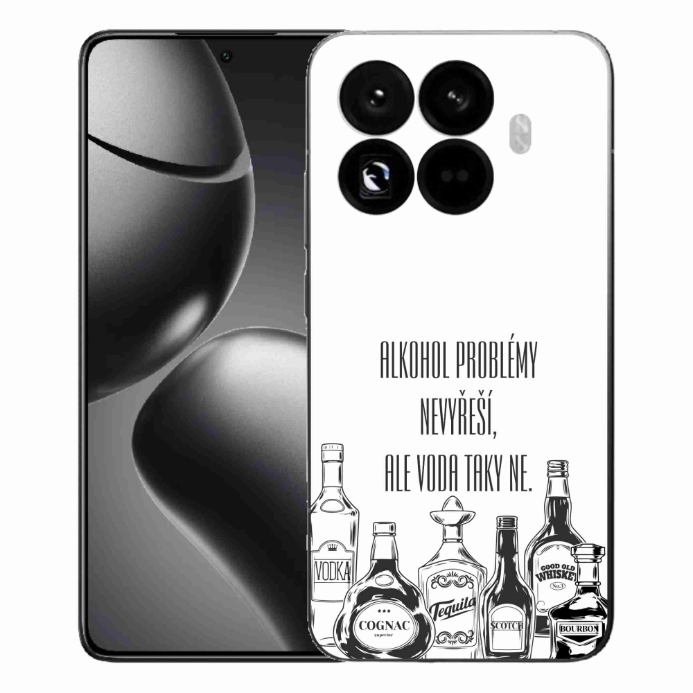 Gél borító mmCase a Xiaomi 15T Pro számára - vicces szöveg fehér háttérrel