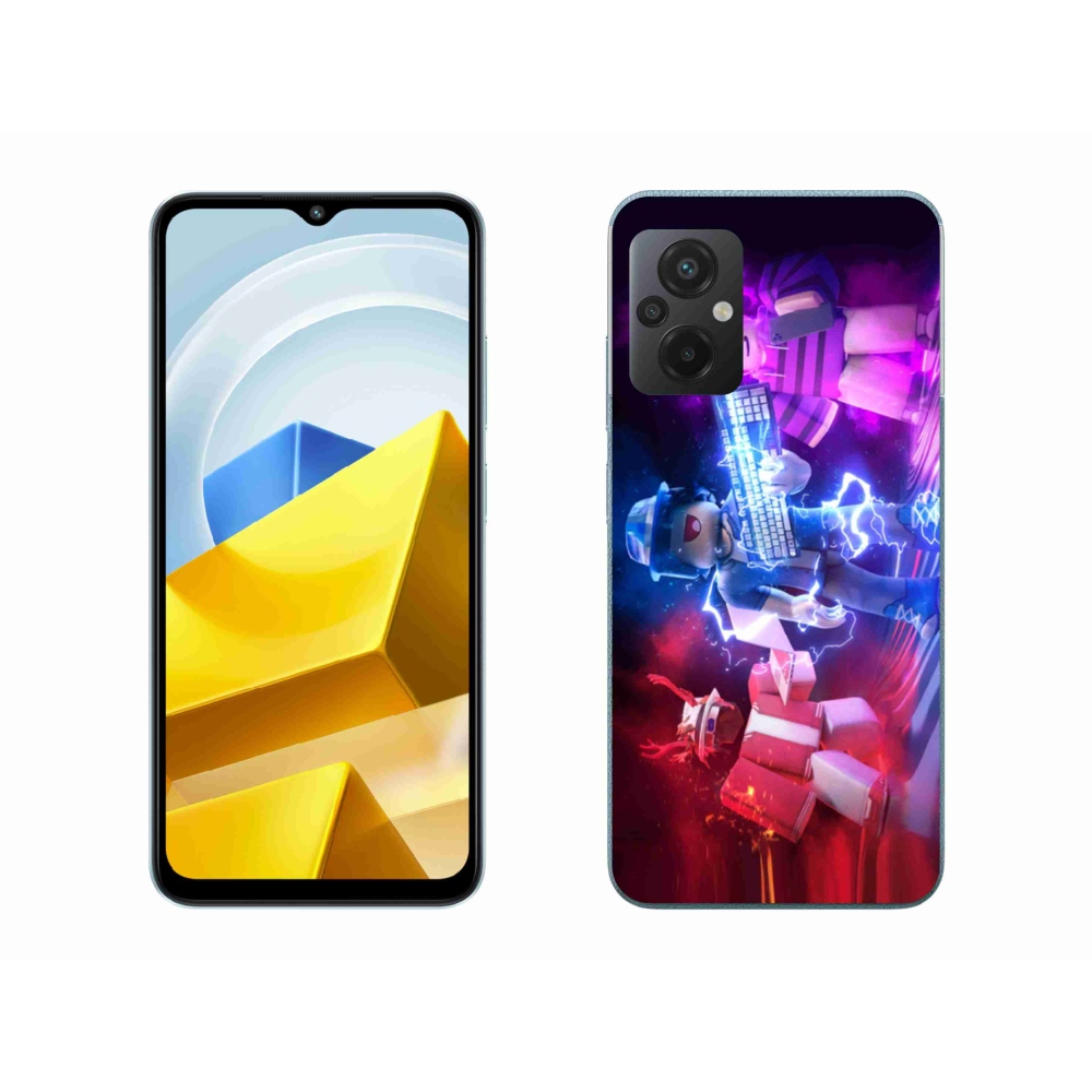 Gél borítás mmCase a Xiaomi Poco M5 4G-hez - roblox