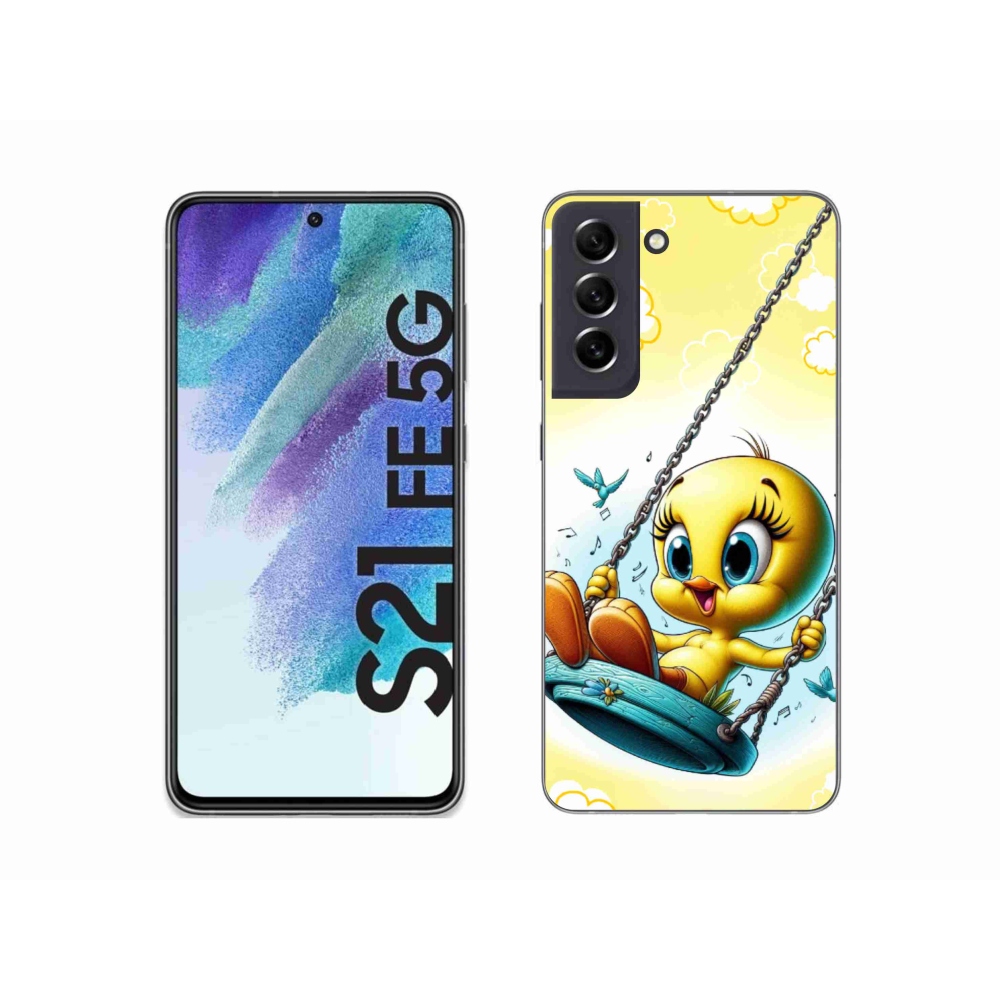 Zselés borítás mmCase Samsung Galaxy S21 FE 5G - tweetek