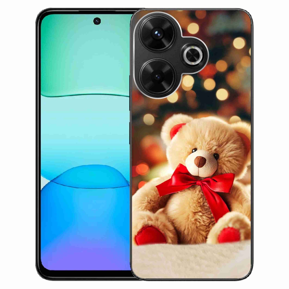 Gél borítás mmCase a Xiaomi Redmi 13 4G/Poco M6 4G - mackóhoz
